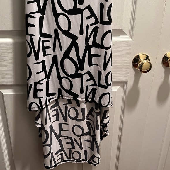 Lipstick High-Low Dress - Picture 4 of 10